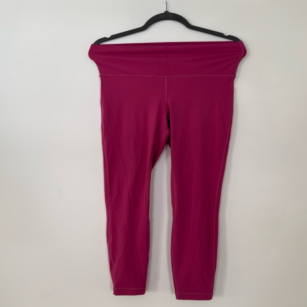 Lululemon legging pink size 14